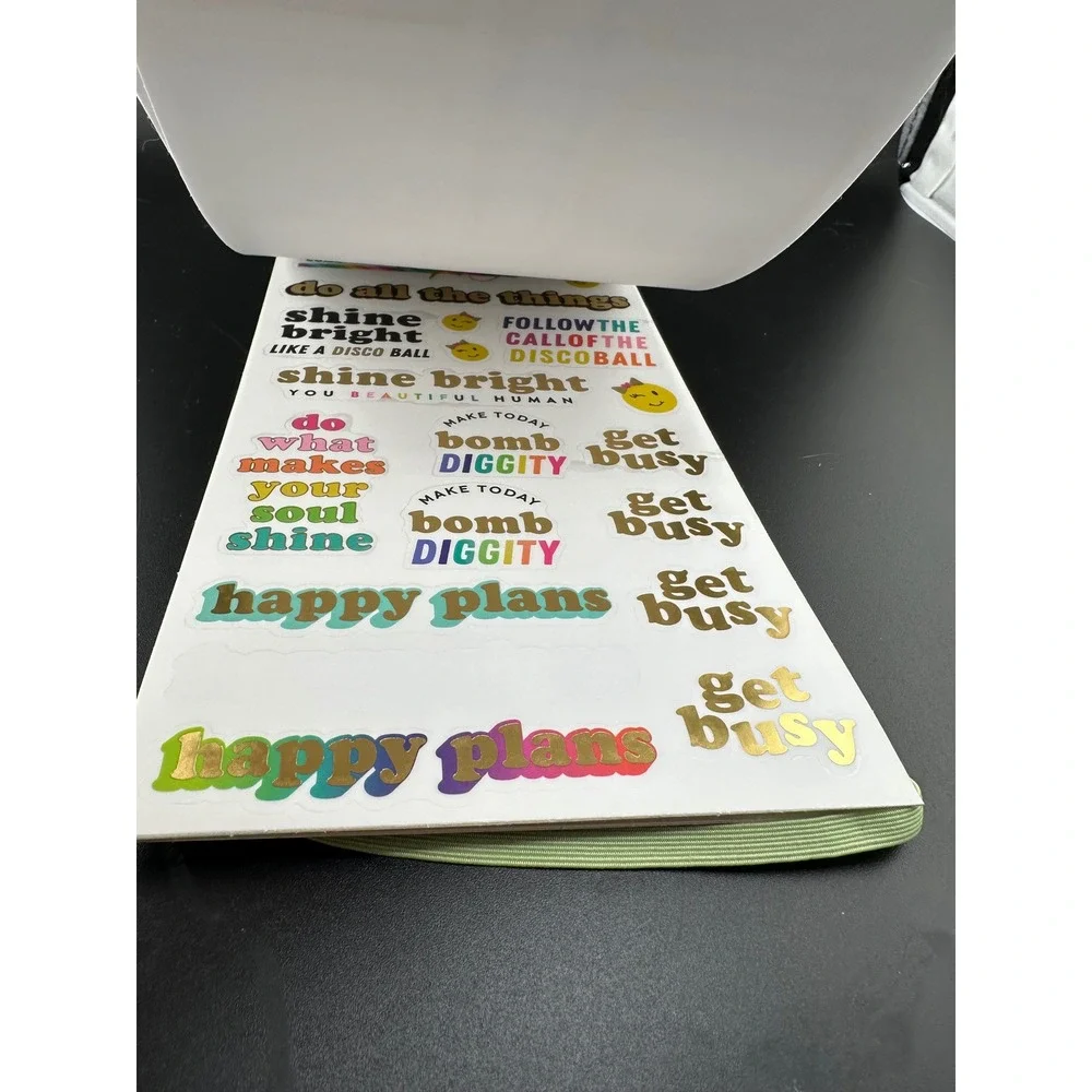 Erin Condren The Happy Planner Sticker Book horizontal layout 464 pieces 97% com